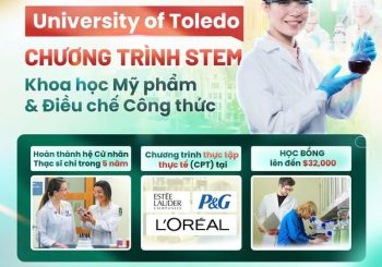 Đại Học Mỹ: HỌC NGÀNH HOT, ĐÓN HỌC BỔNG $32,OOO TẠI UTOLEDO!