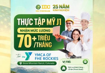 THỰC TẬP MỸ J-1 TẠI COLORADO – YMCA OF THE ROCKIES, DÃY ROCKY MOUNTAINS 🇺🇸